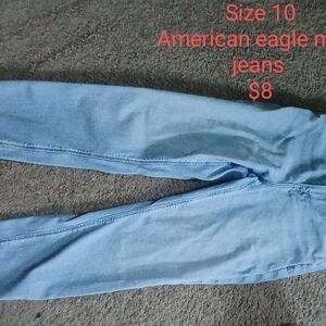 American Eagle Outfitters Blue Skinny Jeans Light Wash